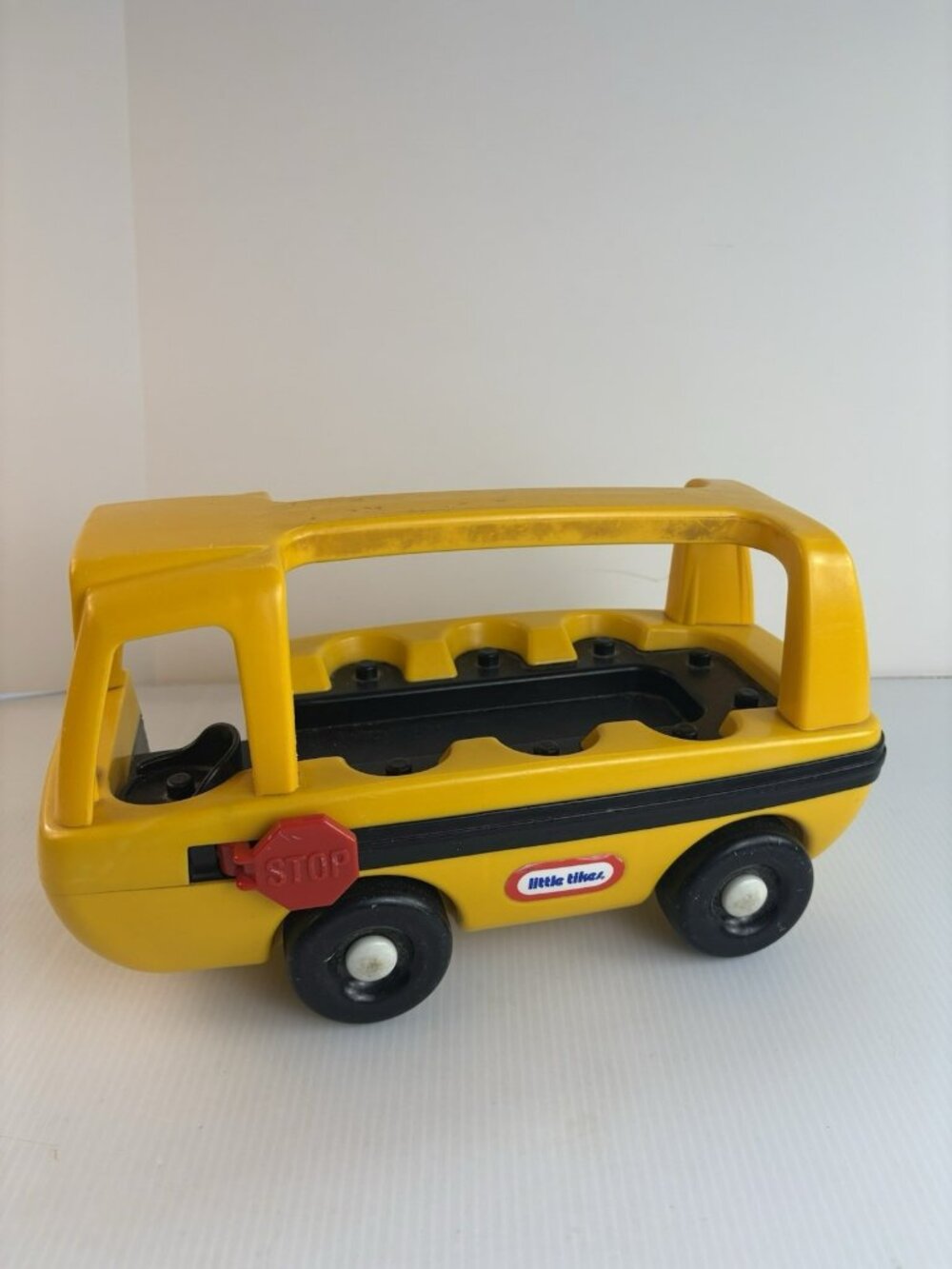Vintage Little Tikes Toddle Tots Yellow School Bus 1980's